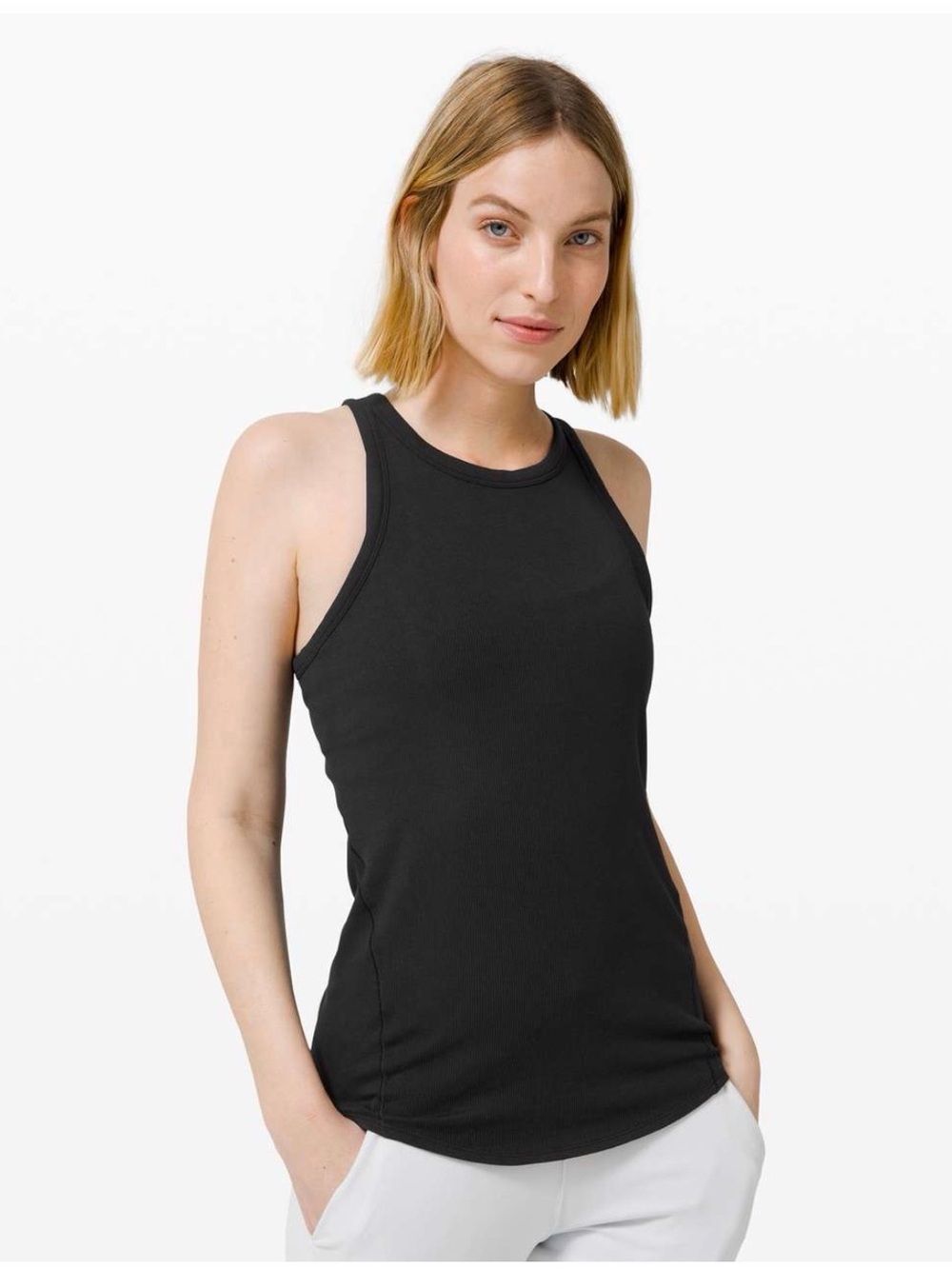 Lululemon Full Day Ahead Tank in black size 0